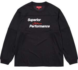 Supreme Arabic Mesh L/S Black Sz XL